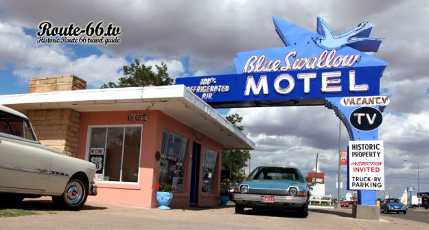 Blue Swallow Motel in Tucumcari NM